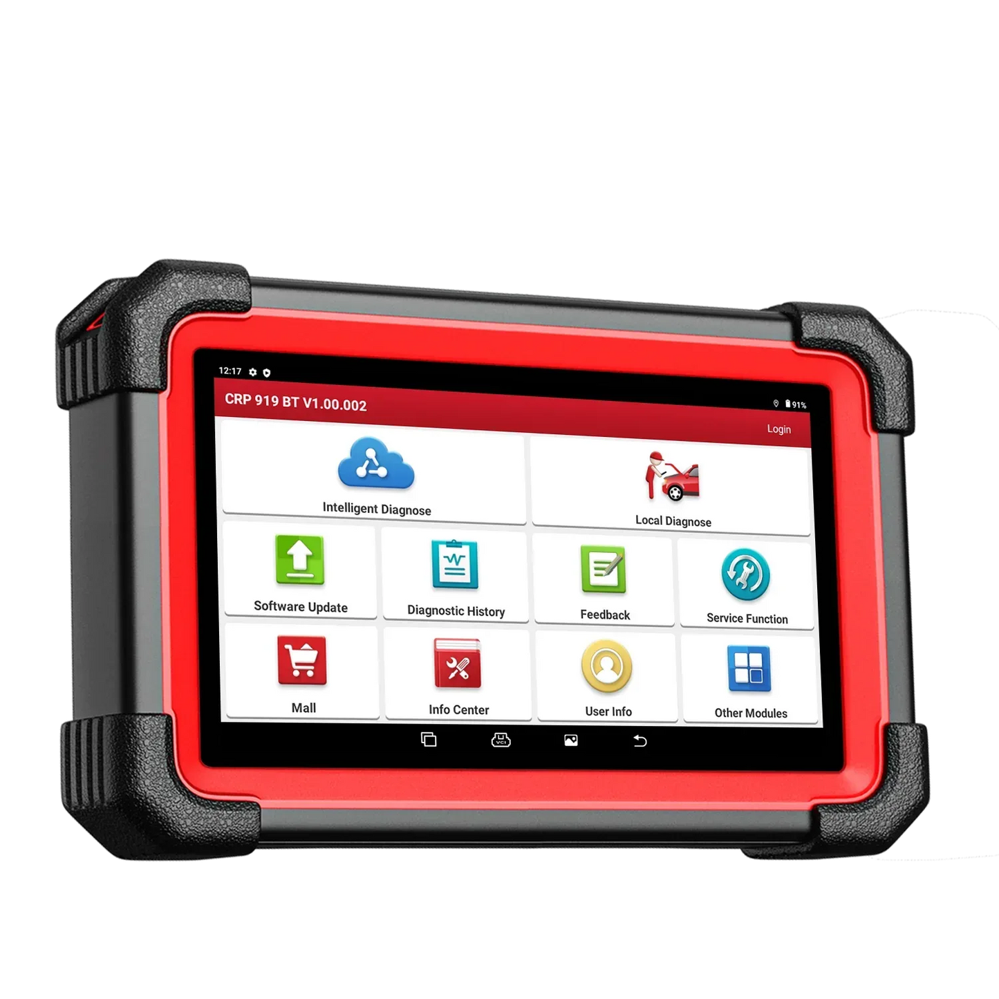 LAUNCH X431 CRP919E BT Car Diagnostic Tool OBD2 Scanner DBScar VII VCI Auto with Active Test ECU Coding CANFD DOIP 31+ Reset