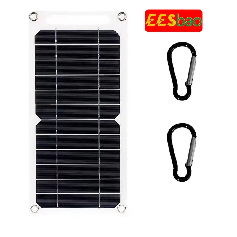 5V USB Solar Charger Outdoor Portable Waterproof Hiking Camping for Power Bank Phone Small Electronics  portable solar panel