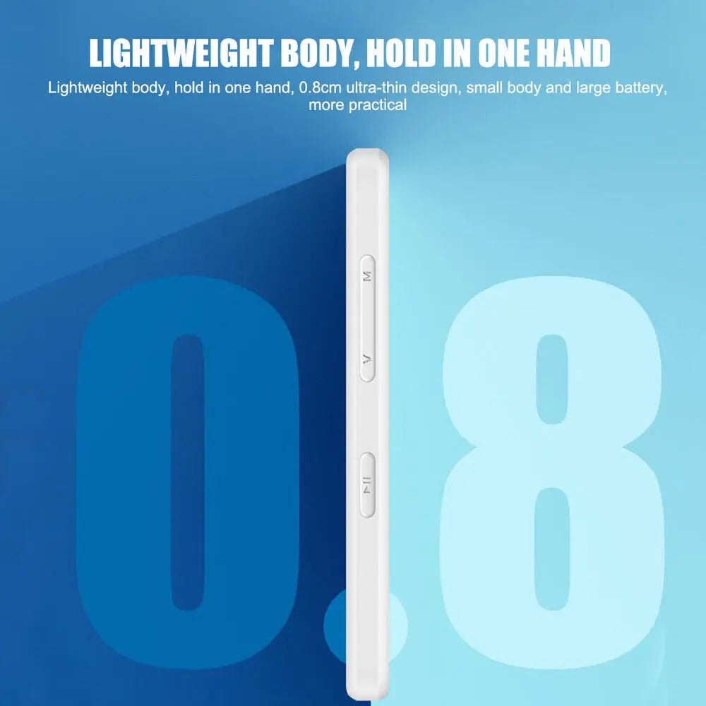 2024 New Portable MP4 MP3 Player Bluetooth 5.0 Clip Mini Walkman Student Full Touch Screen Sport Lossless HIFI Music FM Radio
