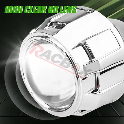 H4 H7 Bi LED Projector Lens 2.5 Inch LED Lights for H4 H7 9005 HB3 9006 HB4 Car Headlight Bulb Hi/Low Beam Retrofit Car Styling