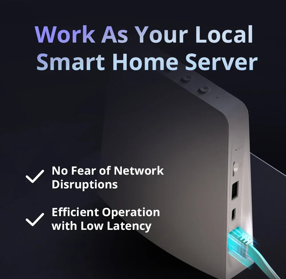 SONOFF iHost Smart Home Hub Zigbee Gateway Multi-mode Wifi LAN Wireless Remote Control Local Automation For Most of Devices