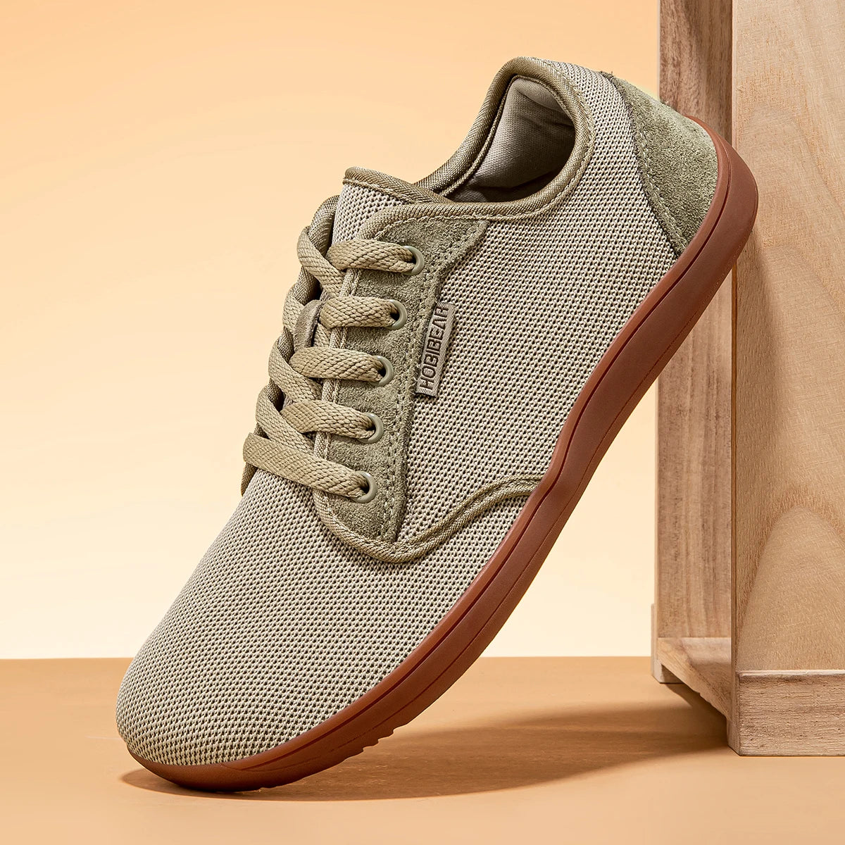 HOBIBEAR Minimalist Barefoot Shoes Unisex Wide Toe Zero Drop Walking Sneakers Mesh Lightweight Breathable Shoes