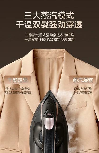 Handheld Portable Steam Iron Compact for Home Use Dry And Wet Ironing Clothes Smoothing Machine