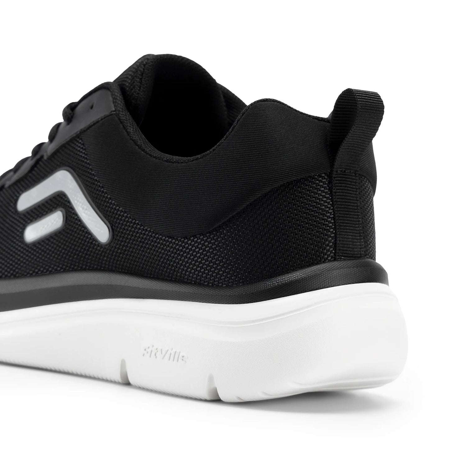 FitVille Walking Shoes for Men Wide Width Thick sole Lightweight Breathable Sneakers Shoes for Plantar Fasciitis Pain Relief