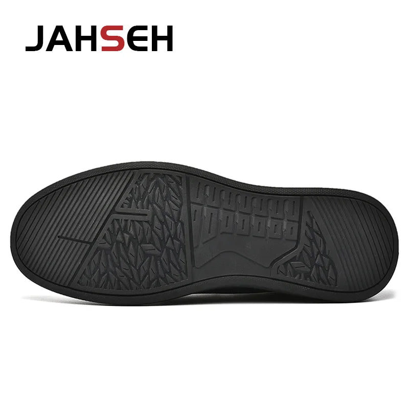 Genuine Leather Men's Shoes Comfortable Outdoor Casual Shoes High Quality Cow Leather Handmade Business Men Flats Shoe For Men