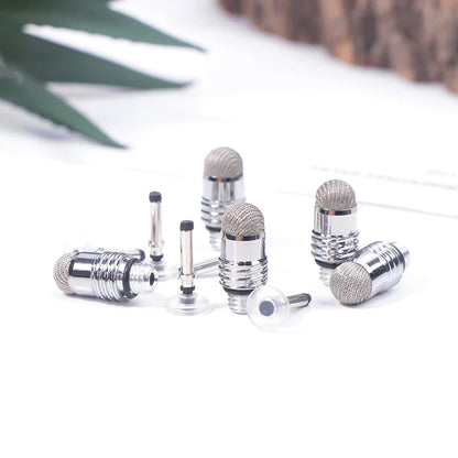 5Pcs Universal Stylus Pen Capacitive Screen Disc Fiber Touch Pen Replacement Tips Drawing Writing Nib Pencil Heads