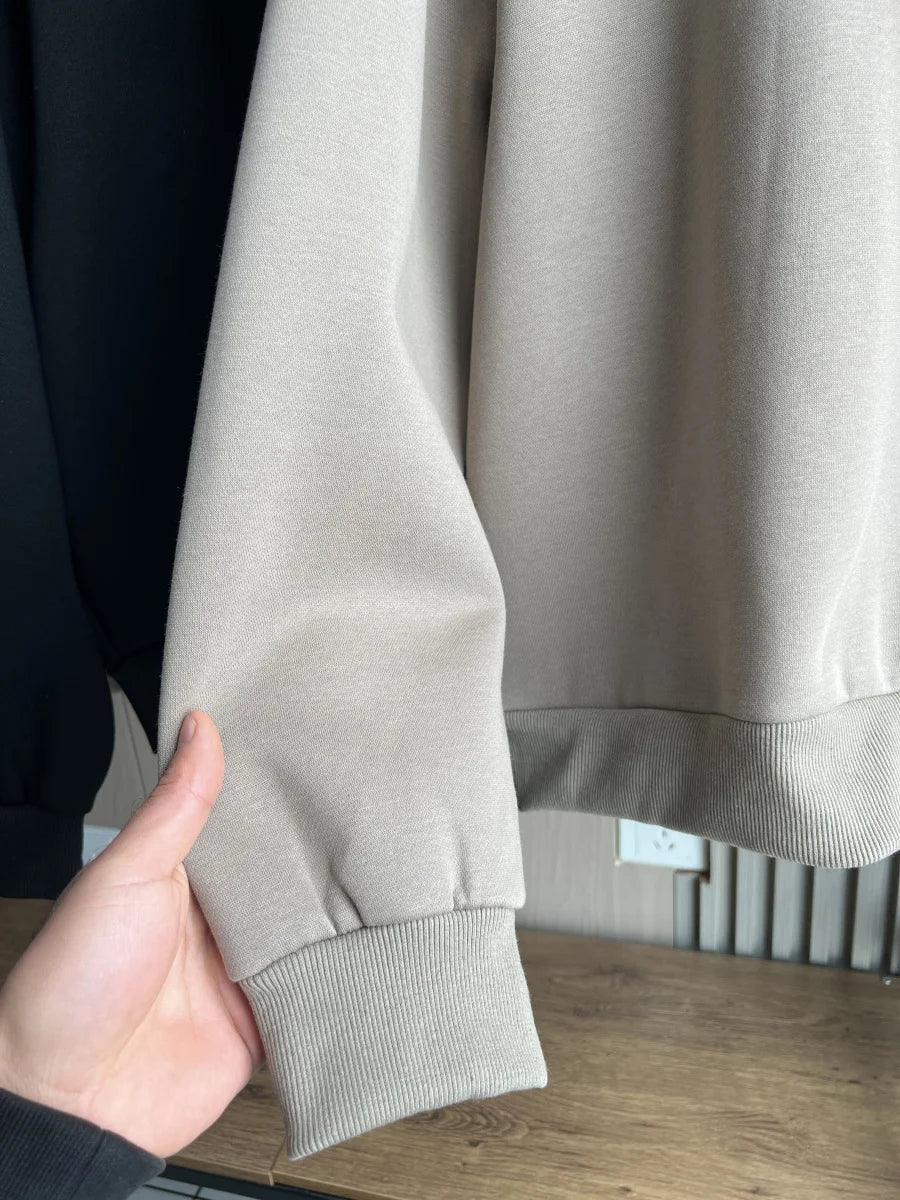 2024 Autumn/Winter new TRAF women's multi-color selection classic simple all-in-one hooded loose long-sleeved hoodie sweatpants