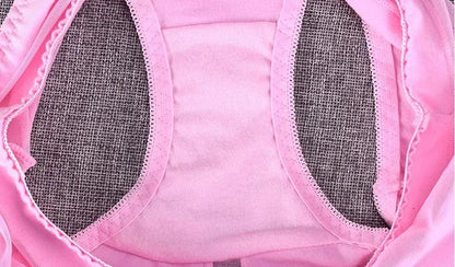 Large Size 110 Kg Triangle Underwear Women's Mesh High Waist Hip Fat Transparent Sexy Lingerie sexy panties  women panties