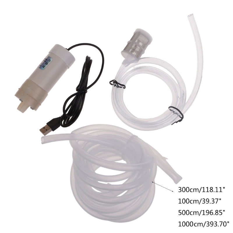 896F Water Dispenser with USB Power Supply and Self Priming Pump Balcony Waterlogging Water Pump Fish Water Pump