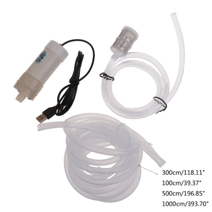896F Water Dispenser with USB Power Supply and Self Priming Pump Balcony Waterlogging Water Pump Fish Water Pump