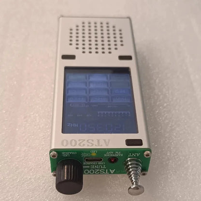 ATS200 Aviation Band airband Radio Receiver FM SI4732+ESP32+Bluetooth+2.4 Inch Touch Display SSB FM, AM, LSB, USB MW SW AIR