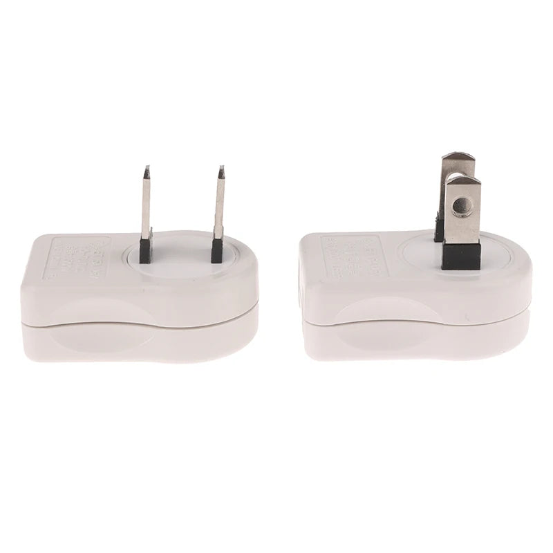 1Pcs US 2PIN 360 Angle Rotatable Power Socket Plug Adapter Foldable Travel Aadapters Power Converter Plug Electrical Socket