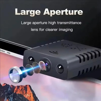 XD Mini Camera Full HD 4K WiFi Night Vision Remote Security Monitoring Home Protection Waterproof Video Recorder