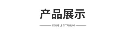 750ml Business Thermos Cup With Tea Separator,Double Layer Pure Titanium Vacuum Flasks,High-end Drinkware,Portable Water Bottle