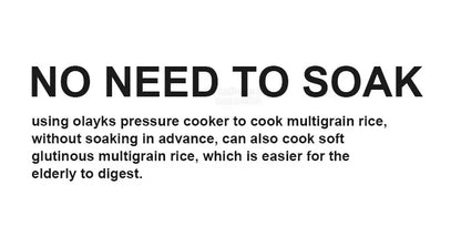 Olayks Electric Pressure Cooker 5L Non-Stick Liner 70KPa Multi Rice Cooker For 5-6 Person Home Appliances OLK-50D1