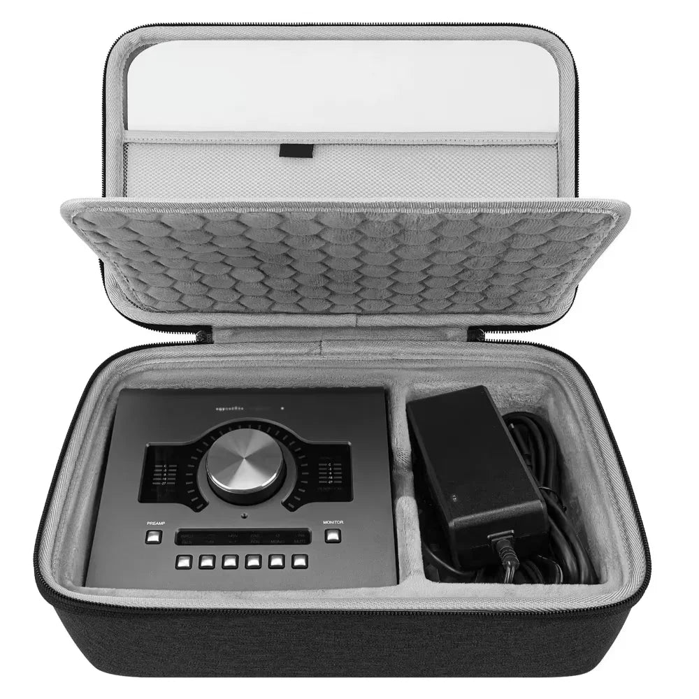 EVA Hard Shell Organizer for Apollo Twin X/Twin X Duo Gen 2 Mixing & Arranging Sound Card Handy Storage Case