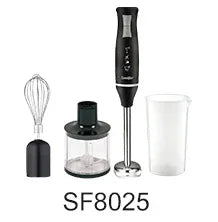 Blender Electric Food Mixer Kitchen Detachable Hand Blender Egg Beater Vegetable Stand Blend Stainless Steel Blade 220V Sonifer