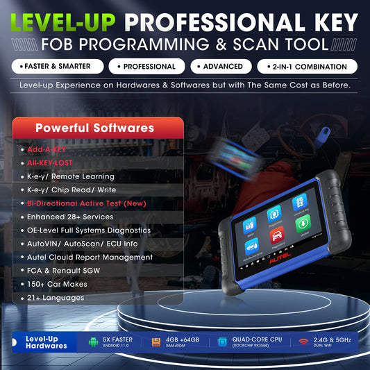 Autel MaxiIM IM508S IMMO Key Programming Diagnostic Tools Auto OBD2 Programmer Scanner All Systems 2 Years Free Update PK KM100