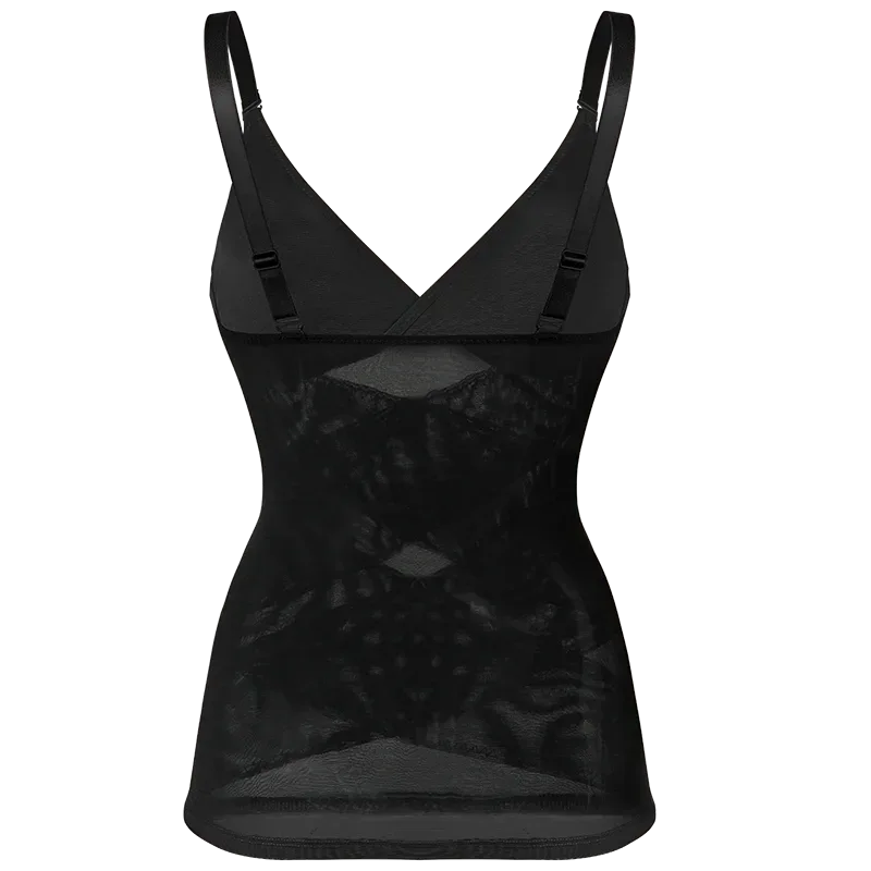 MISSMOLY Women Built in bra Shapewear Camisole Tummy Control Body Shaper Slimming Underwear Compression Corset Bustier Tank Tops