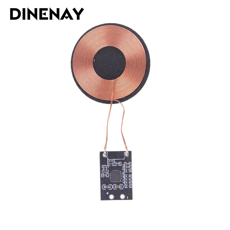 1A 3W 600mA/5W Wireless Charging Receiver Module Small Coil Built-in 5V Charging Wireless Charger PCBA Board