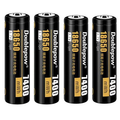 3pcs/lot 18650 lithium ion rechargeable battery 3.7v 7400mWh 18650 flashlight rechargeable battery