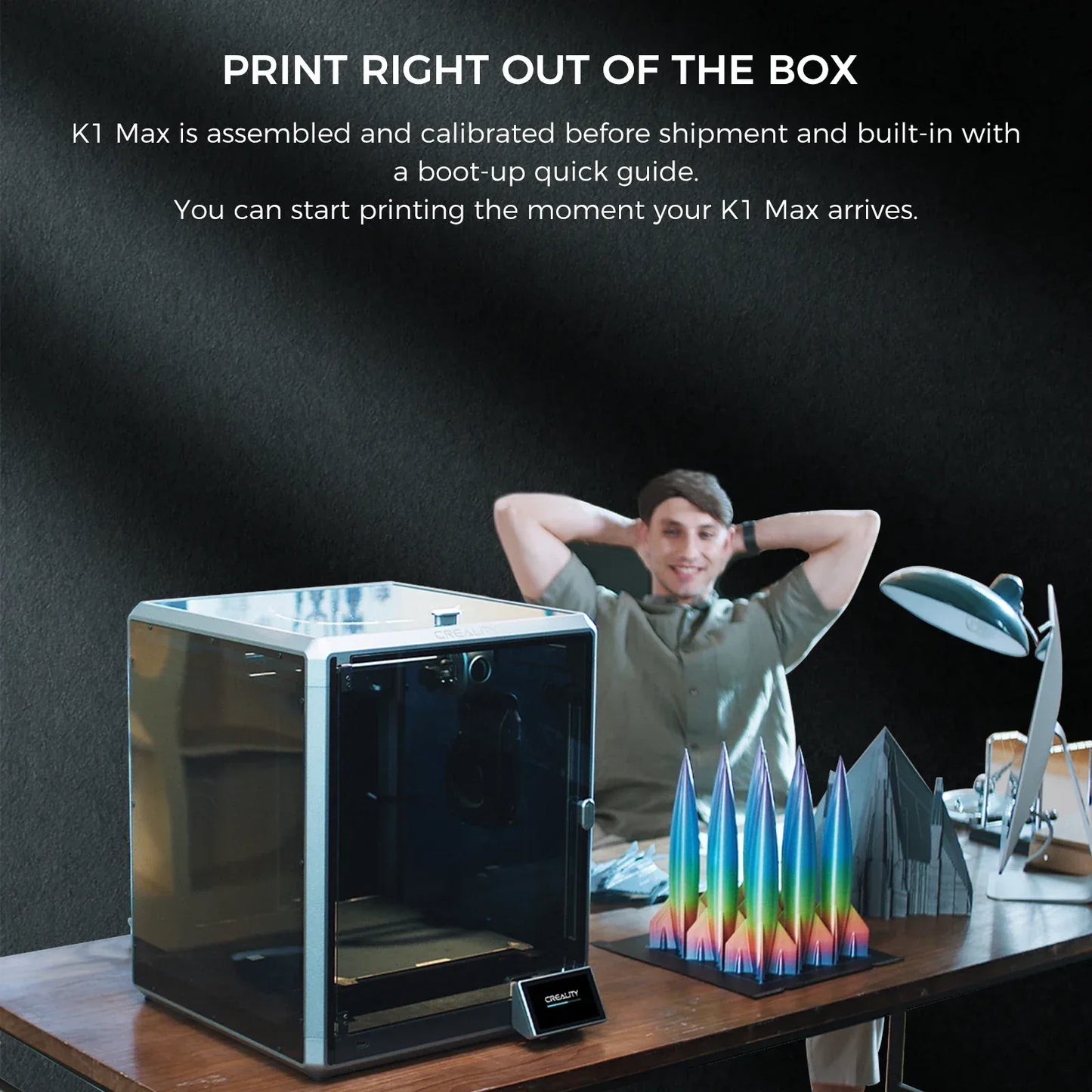 CREALITY 3D Printer K1SE/ K1C / K1MAX 3D Printer 600MM /S Dual-gear Direct Drive Extruder K1 MAX Printer