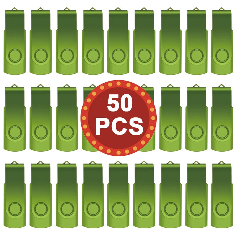 wholesale 50 Pack USB Flash Drive Memory Stick Pendrive Thumb Drive Lot 1GB 2GB 4GB 8GB 16GB 32G 64GB 128GB Memory Flash Disk