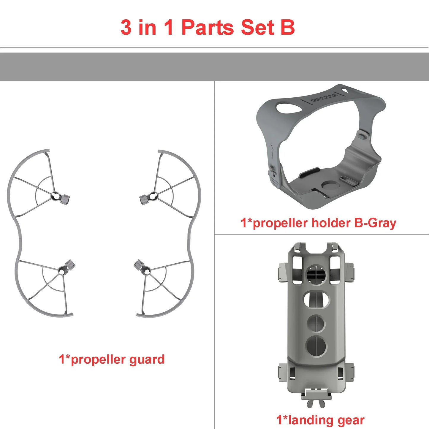Air 3 Drone Accessories Propeller Holder Proter For DJI Air 3 Propeller Protector Blade Strap Wing Fixed Stabilizers