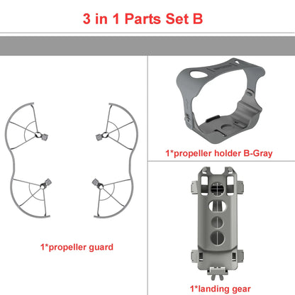 Air 3 Drone Accessories Propeller Holder Proter For DJI Air 3 Propeller Protector Blade Strap Wing Fixed Stabilizers