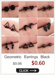 Fashion Small Heartbeat Stud Earrings Medical ECG with Heart Earings for Women Everyday Jewelry Girls Valentine's Day Gift