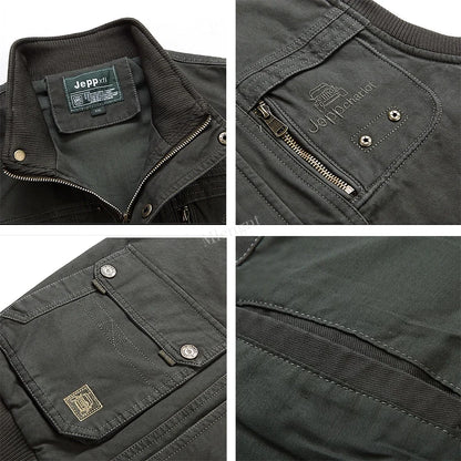 Gilets en coton multipoches pour hommes, grandes tailles XL à 5XL, vestes sans manches pour hommes, printemps-automne, gilets de pêche, gilets de photographie à col.