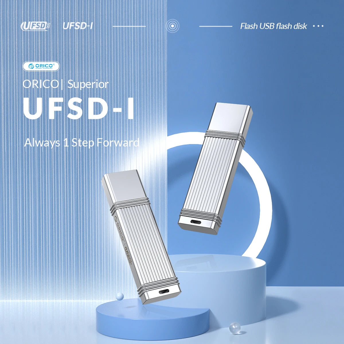 ORICO UFSD Metal Flash USB 3.0 Flash Drive 405MB/S 512GB 256GB 128GB 64GB USB Stick Type C Pendrives Memory Stick U Disk