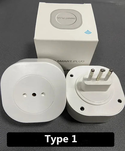 Wifi Smart Plug 16A Italy Chile Socket Power With Timer USB Charger Tuya SmartLife APP Voice Control Works For Google Home Alexa