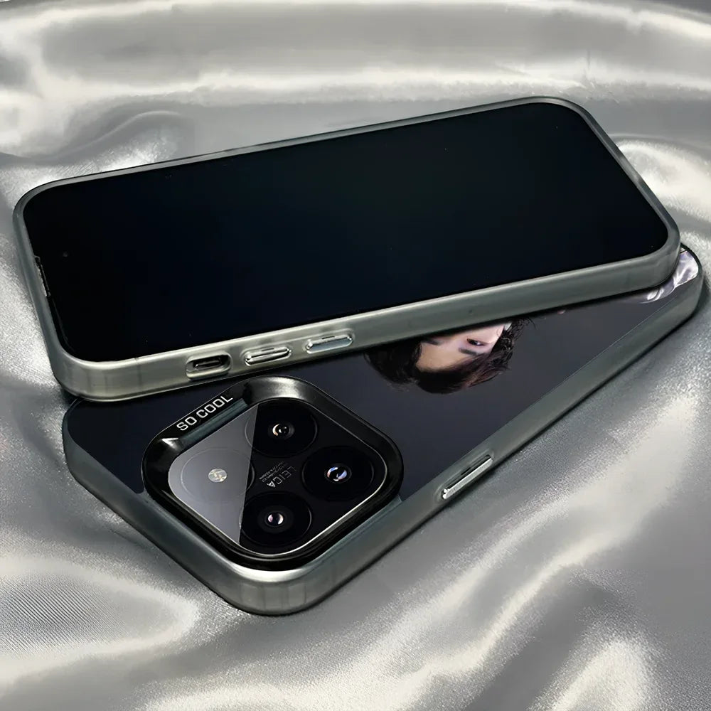 Epc Rapper Dancer H-HyunJin Phone Case IMD Phone Case For IPhone 16 15 14 13 12 11 Pro Max Plus Color Silver Cover