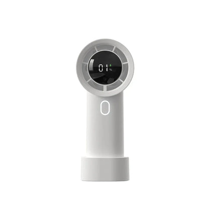 2025 New 3000mAh 100 Gears High Speed Fan Mini Air Conditioner Portable Fan Air Cooler with LED Display Screen Super Cool Wind