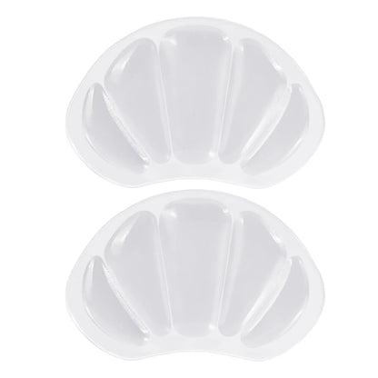Clear Silicone Heel & Forefoot Cushion Pads, Lightweight Breathable Comfort Inserts for High Heels & Sneakers Unisex