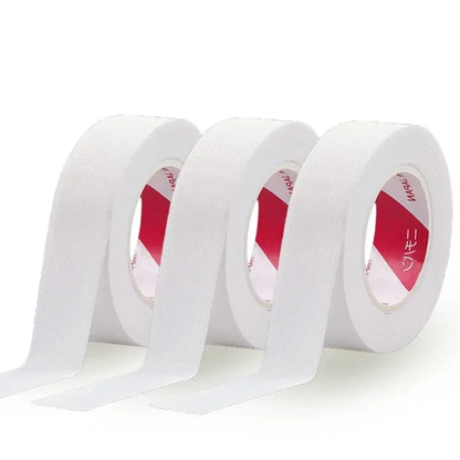 6 Rolls Japanese Insulating Tape for Eyelash Extension Lint Free Under Eye Pads Breathable Non-woven Tape Paper Eyelash Patch