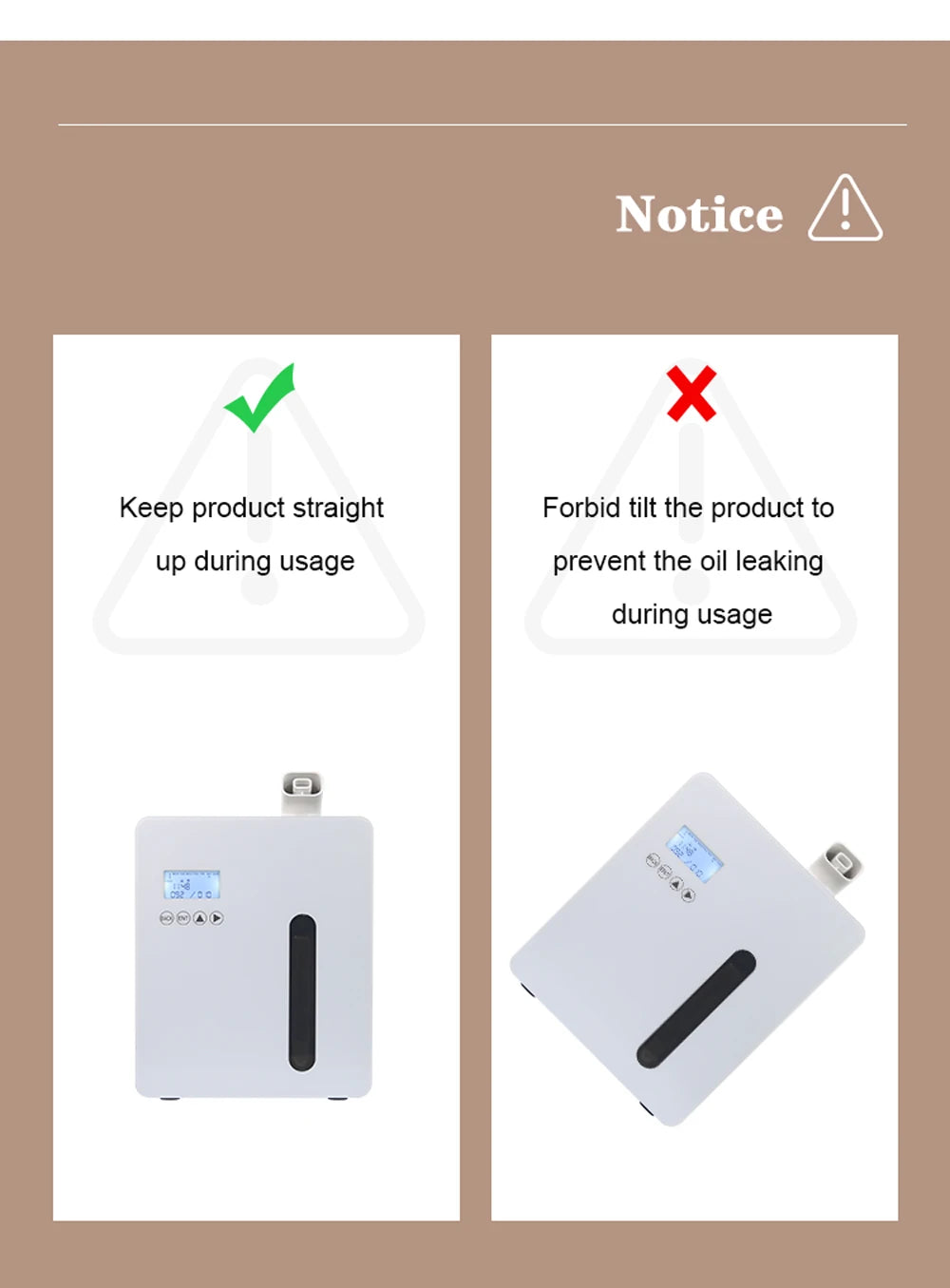 800m³ Essential Oil Diffuser HVAC Air Freshener Scent Machine Aromatizer Wall Mounted Hotel Aroma Oil Diffuser Home Fragrance