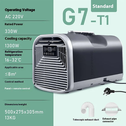 G7-T1/G7-V1 Mobile Air Conditioner Mobile Compressor Airconditioning Portable Camping Outdoor Low Consumption Conditioner