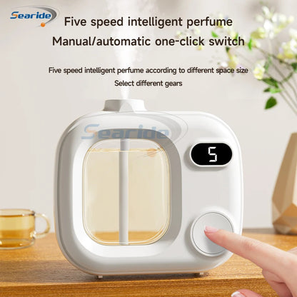 Searide Aromatherapy Machine Automatic Fragrance Spraying Bathroom Deodorization 50ML Essential Oil For Home Bedroom Toilet