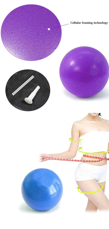 Mini Yoga Ball Physical Fitness ball for fitness Appliance Exercise balance Ball home trainer balance pods GYM YoGa Pilates 30cm