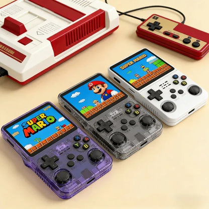 128GB/64GB R36S Retro Handheld Video Game Console Linux System 3.5 Inch IPS Screen Portable Pocket Video Player Games Boy Gift