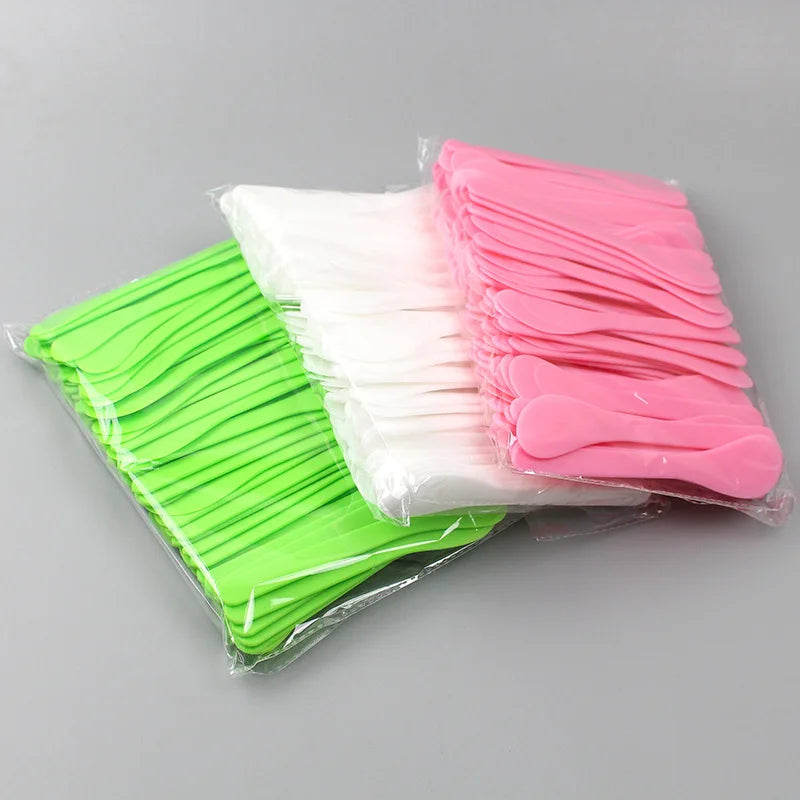 10 Pcs/lot 13cm Facial Mask Stick Cosmetic Spatula Scoop DIY Face Mask Spoon Beauty Makeup Sticks Mud Mixing Tools Makeup Tools
