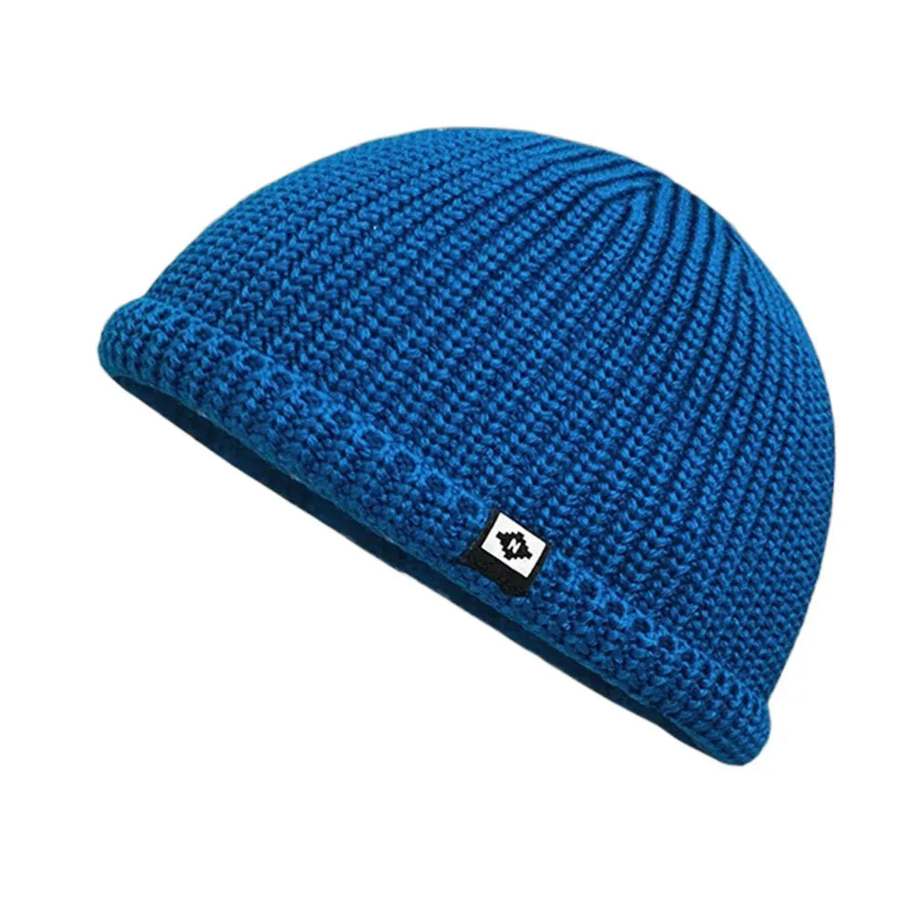 Soft Knitted Hat Windproof Thickened Autumn Winter Hat Ear Protection Hip Hop Hat Warm Bonnets Outdoor