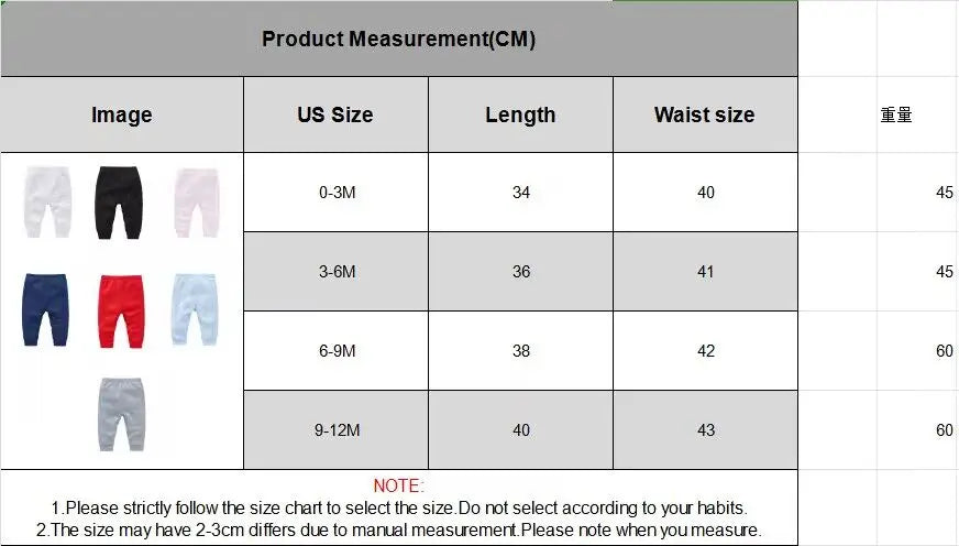 2 Pieces Set 100% Cotton Baby Rompers Pants Blank Colors Kids Trousers Plain Newborn Clothing Muslin Bodysuit Clothes