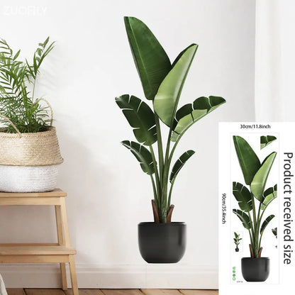 16 Styles Large Tropical Green Plants Wall Stickers Palm Leaves PVC Living Room Art Vinyl Poster Wallpaper Home Decoration Mural