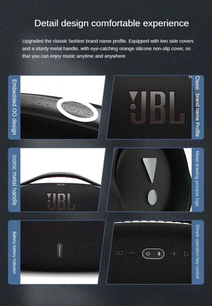 JBL Boombox3 Portable Bluetooth Speaker Subwoofer Outdoor Speaker IP67 Dust Waterproof Hifi Sound High Quality Desktop Audio