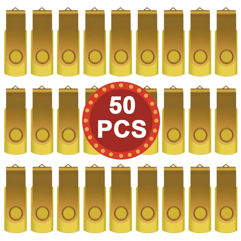 wholesale 50 Pack USB Flash Drive Memory Stick Pendrive Thumb Drive Lot 1GB 2GB 4GB 8GB 16GB 32G 64GB 128GB Memory Flash Disk