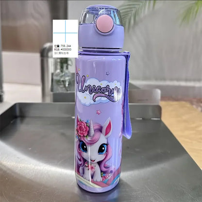 23.67oz Cute & Durable Space Cup BPA-Free High Temperature Resistant Portable Water Bottle for Outdoor Activities Perfect Gift