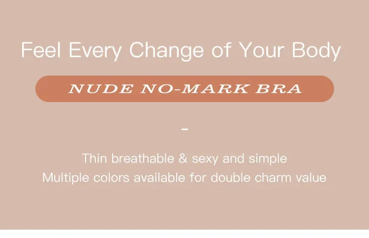 Hot Sale New Design Effective Slip-proof Scallop Side One Piece Bralette Padded Ice Silk Seamless Strapless Bra For Women